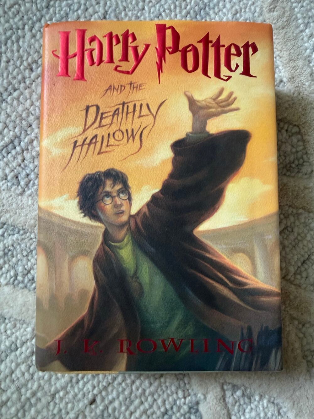 Harry Potter Deathly Hallows First Edition First Printing Hardcover 2007